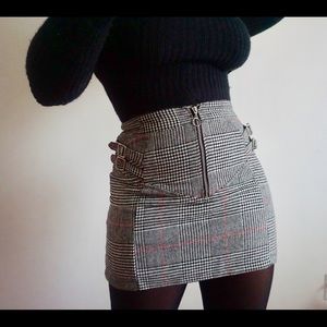 Topshop Plaid Skirt